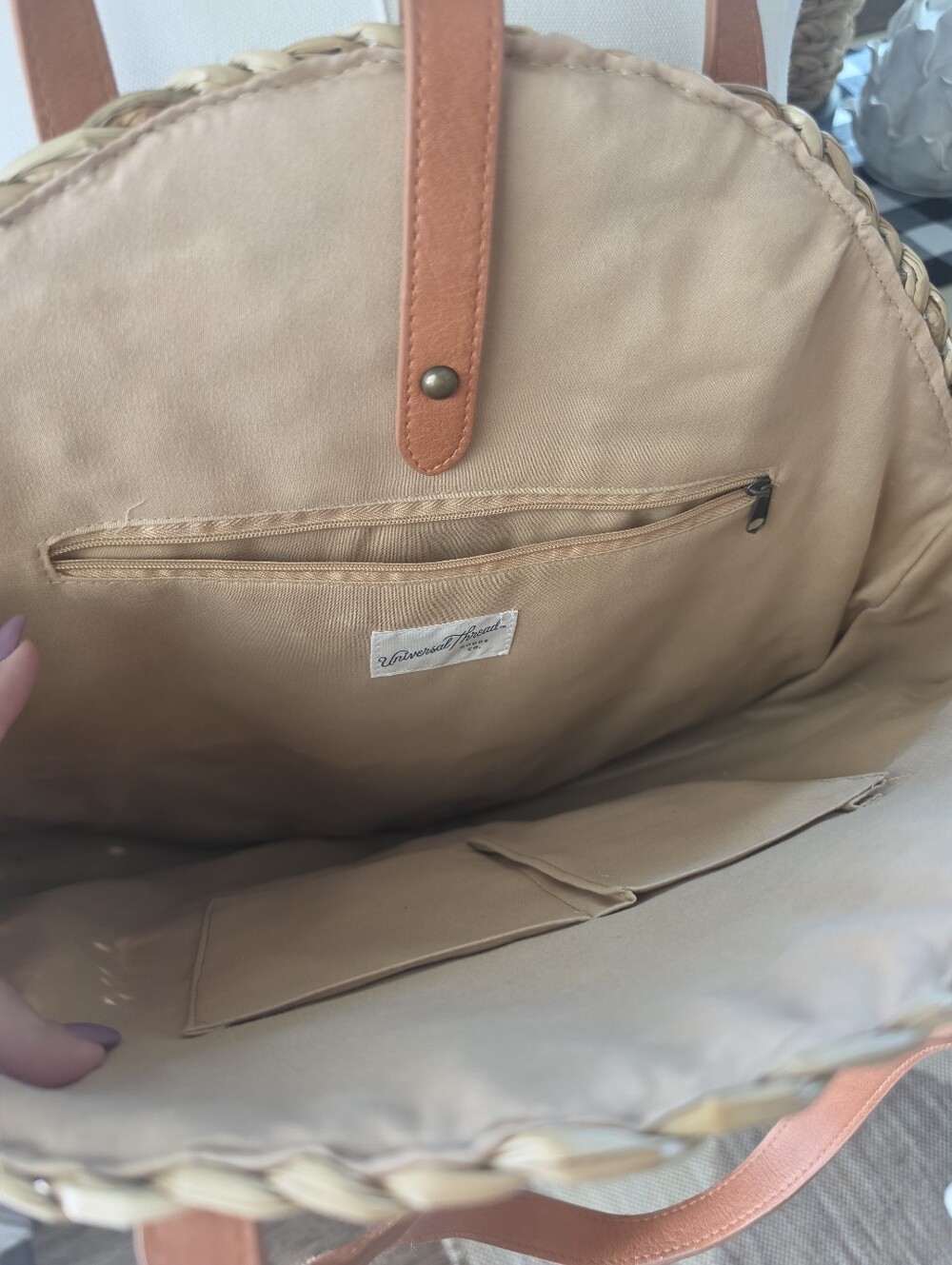 Universal Thread Straw Bag - Picture 3 of 5